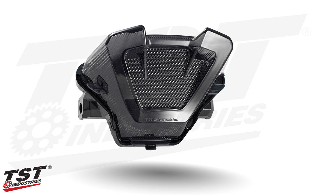 Smoked LED Integrated Tail Light For The 2025+ Yamaha MT-03 By TST Industries.