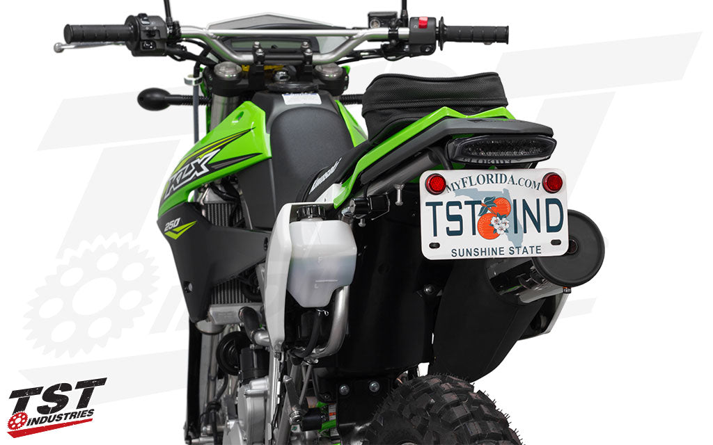 アクティブ　ライセンスホルダー　KLX250フェンダー Fender Eliminator Integrated Tail Light | Kawasaki KLX250 / S / SF