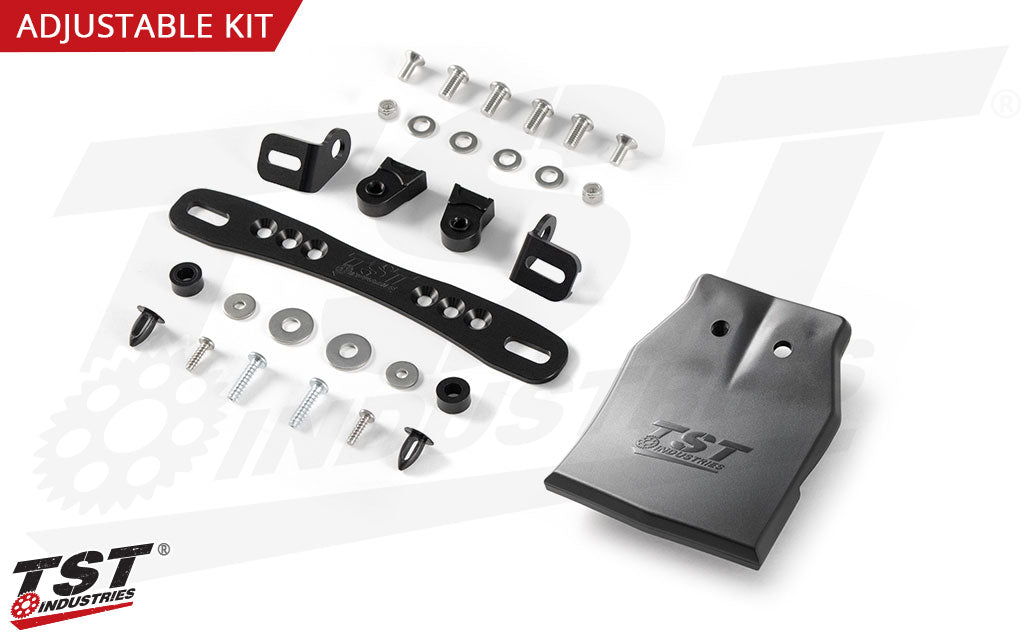 TST Adjustable Elite-1 Fender Eliminator for the 2017-2024 Kawasaki Z900.