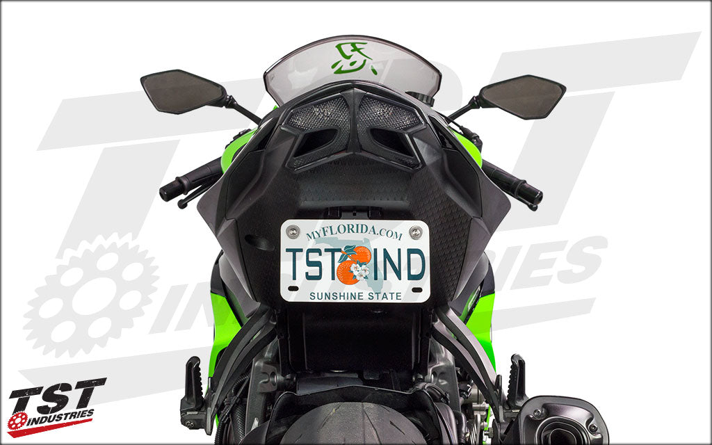 The ducted features of our taillight were to designed to match the contours of the undertail.