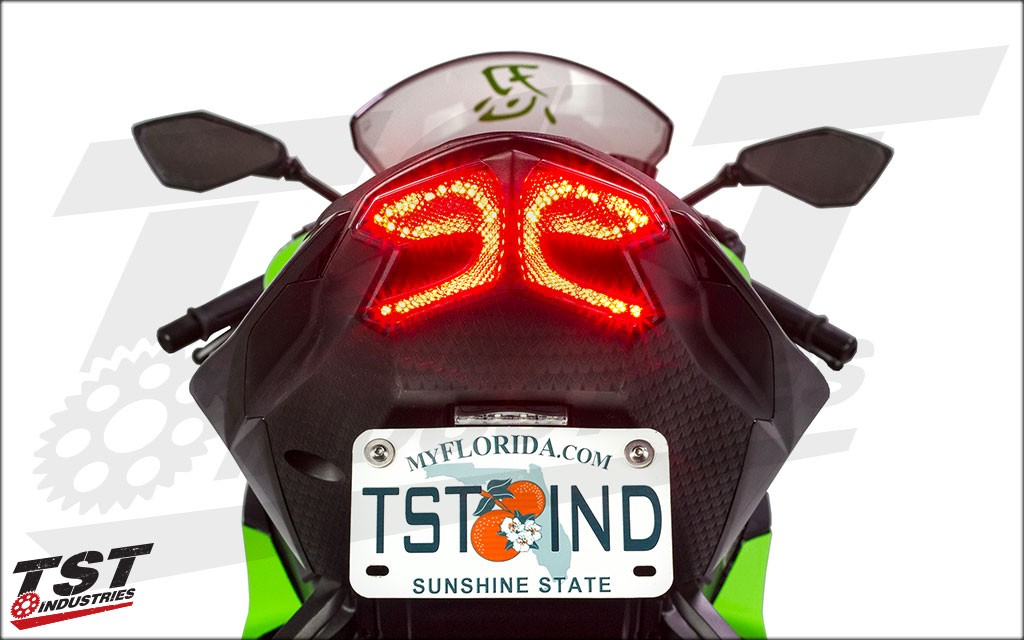 らいと TST LED Integrated Taillight | Kawasaki ZX6R 2013-2018