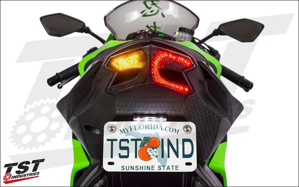 ttttta Kawasaki Ninja 400 ZX10R ZX6R ZX4RR integrated tail light by TST