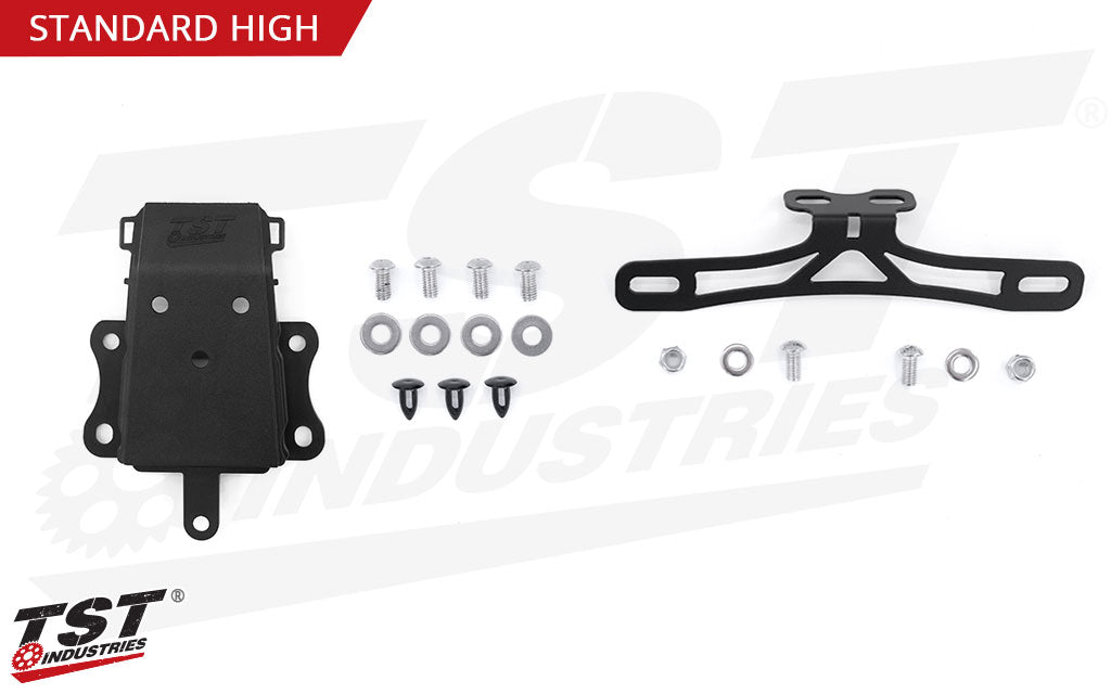 TST Elite-1 Fender Eliminator for the 2015-2018 Yamaha FZ-07 / MT-07 (Standard High Mount Shown)