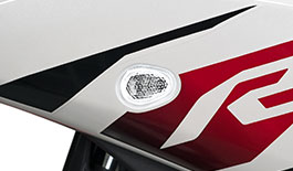 TST HALO-GTR Front LED Flushmount Turn Signals for Yamaha YZF-R3 2015-2024
