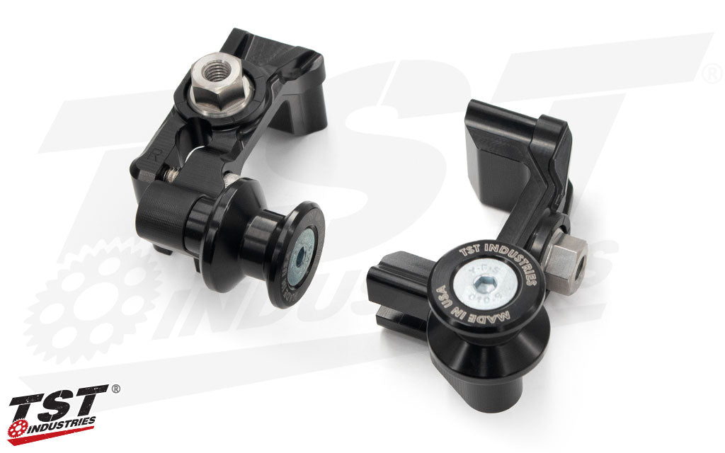 TST Spooled Captive Chain Adjusters for Yamaha YZF-R7 2022-2025