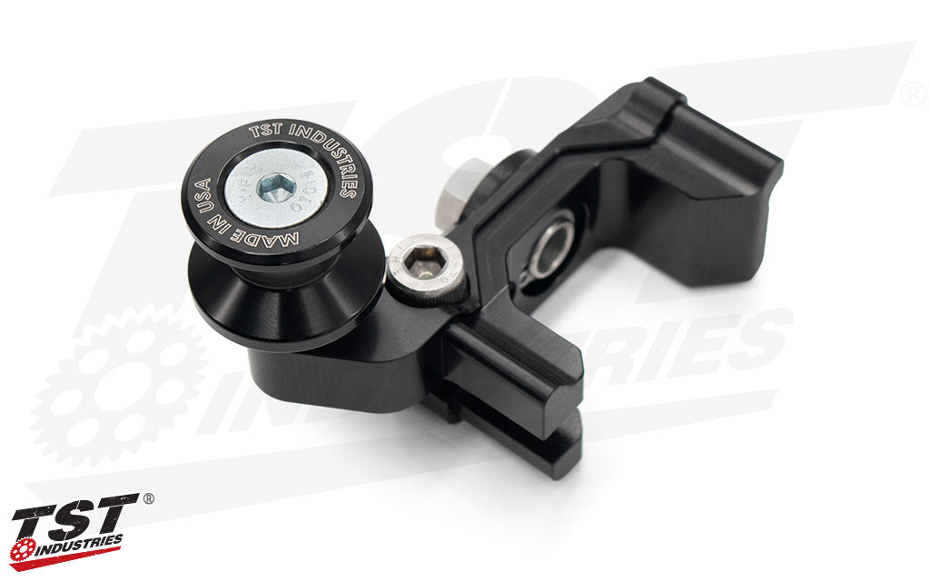 Spooled Design Provides Safe And Secure Lifting Point For Rear Paddock Stands.