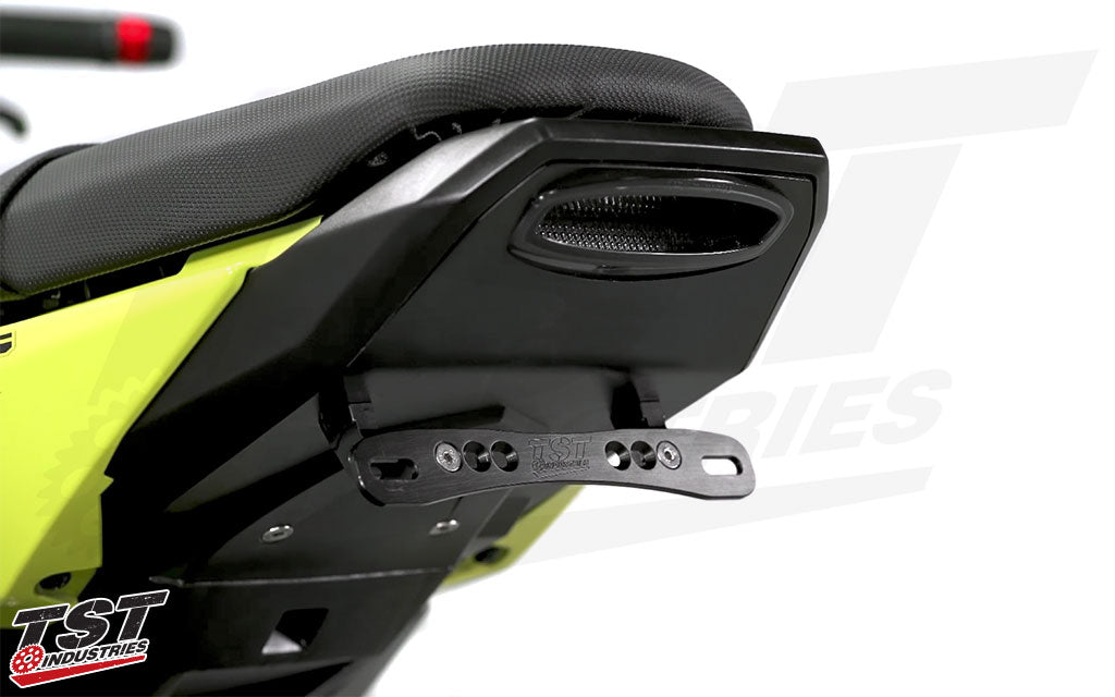 Customize your plate setup even further with the TST Industries Adjustable plate bracket.