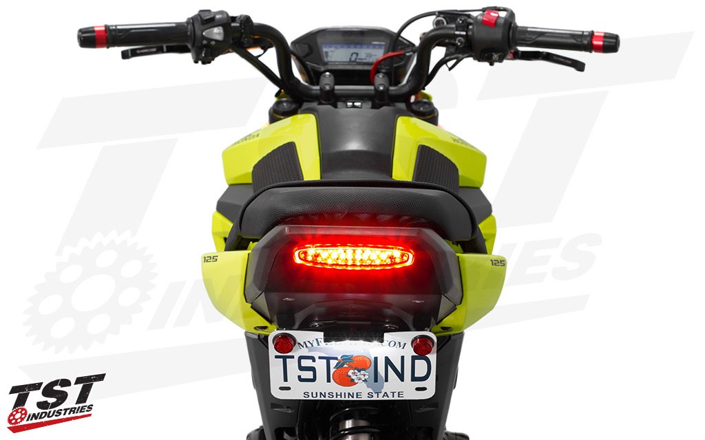 TST Industries グロム LEDテールライト フェンダーレス Undertail, Fender Eliminator, & Integrated Tail Light System