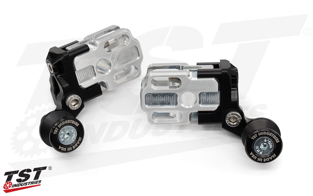 TST Spooled Captive Chain Adjusters | Kawasaki Z125 PRO TST Spooled Captive Chain Adjusters | Kawasaki Z125 PRO