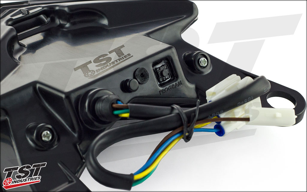 TST LED Integrated Tail Light | Kawasaki Z125 PRO