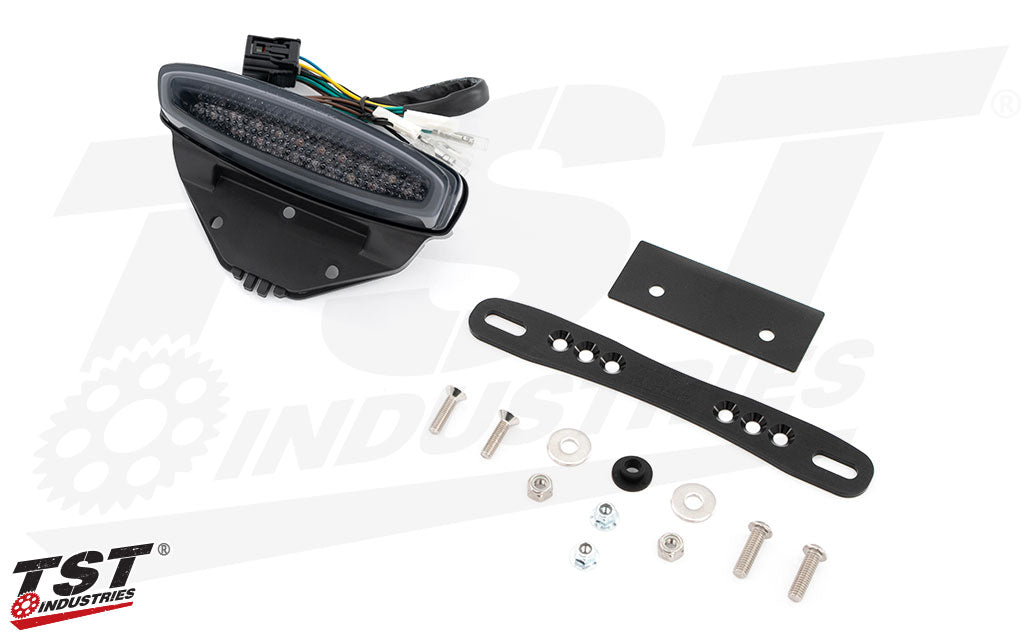 What's included - Smoked tail light shown.