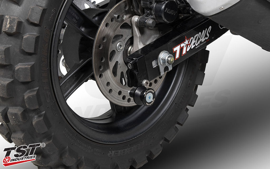 TST Spooled Captive Chain Adjusters | Honda Grom 2022+