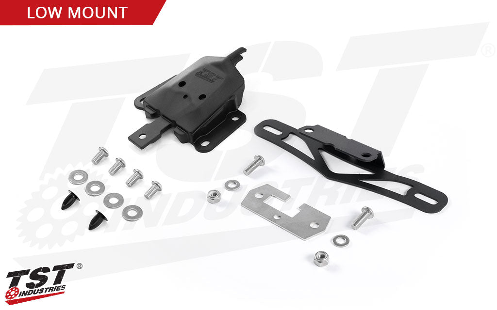 What's included in the TST Elite-1 Fender Eliminator for Yamaha YZF-R7 2022-2025 - Low Mount
