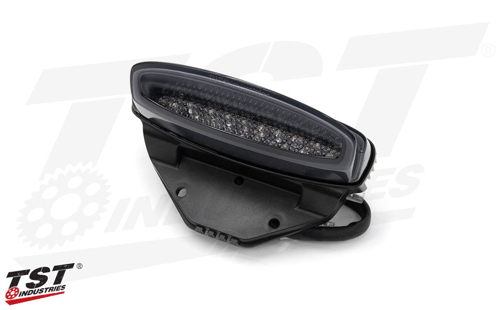 Exclusive TST Industries design provides a clean and modern upgrade to the rear of your XR150L.