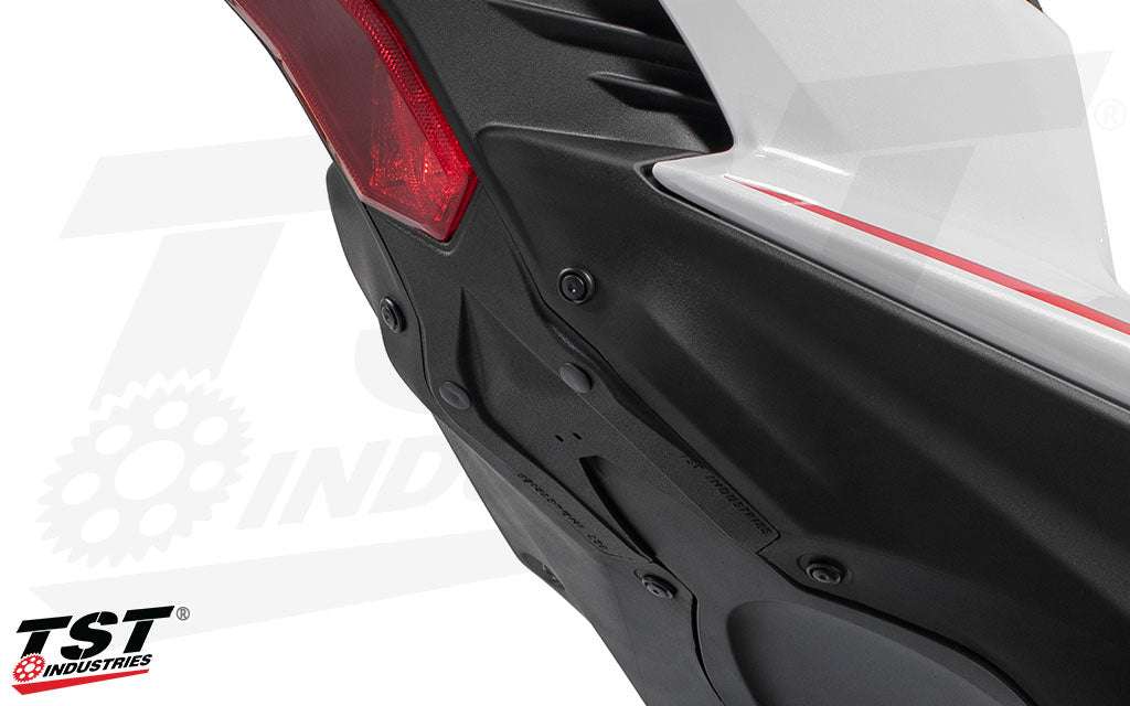 Include the undertail closeout for a super clean installation.
