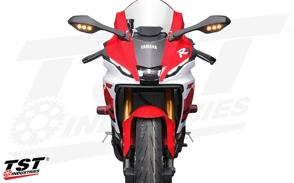 TST Shock Absorbing Frame Sliders | Yamaha R7 2026+