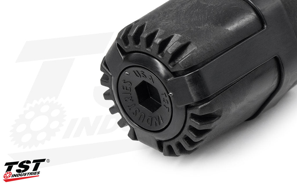 TST Shock Absorbing Frame Sliders | Yamaha R7 2026+