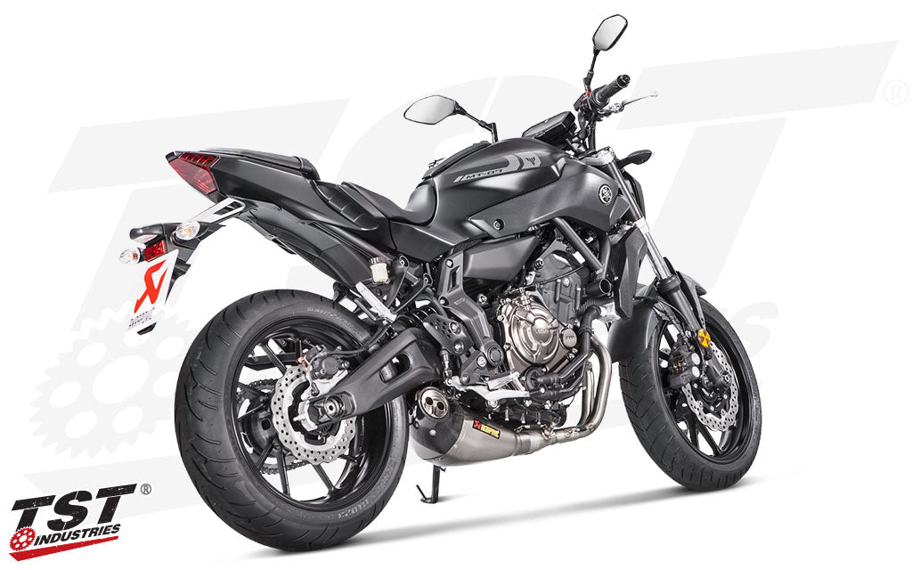 TST | Akrapovic Race Titanium Exhaust | Yamaha MT-07 / FZ-07