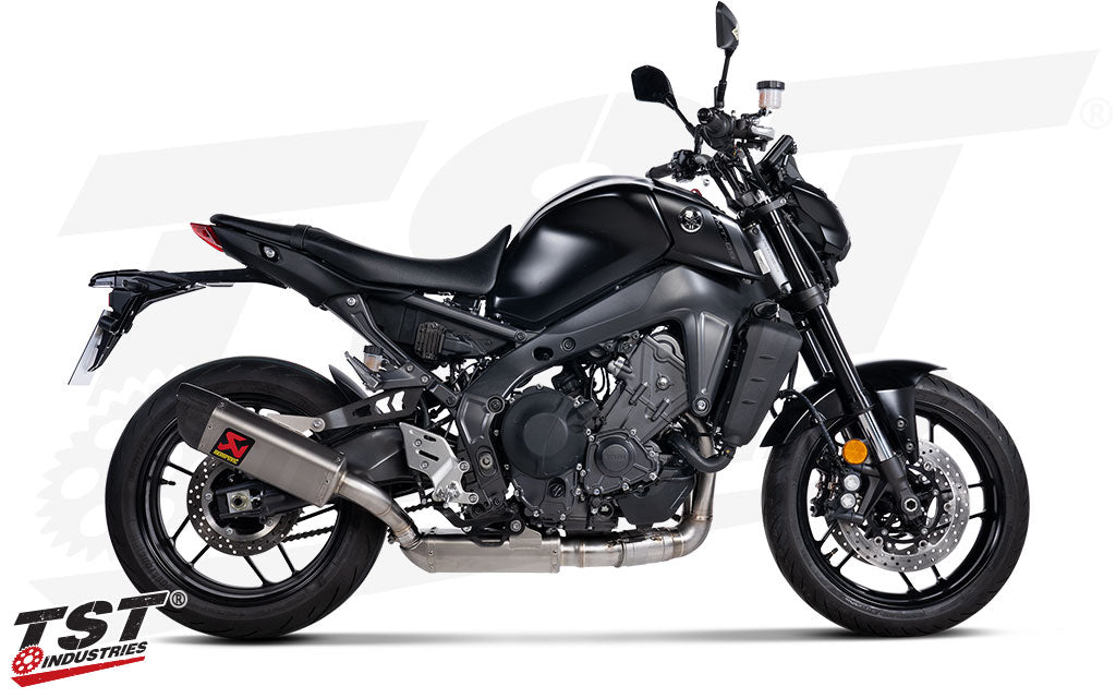 TST | Akrapovic Race Titanium Exhaust | Yamaha MT-09 2021-2023