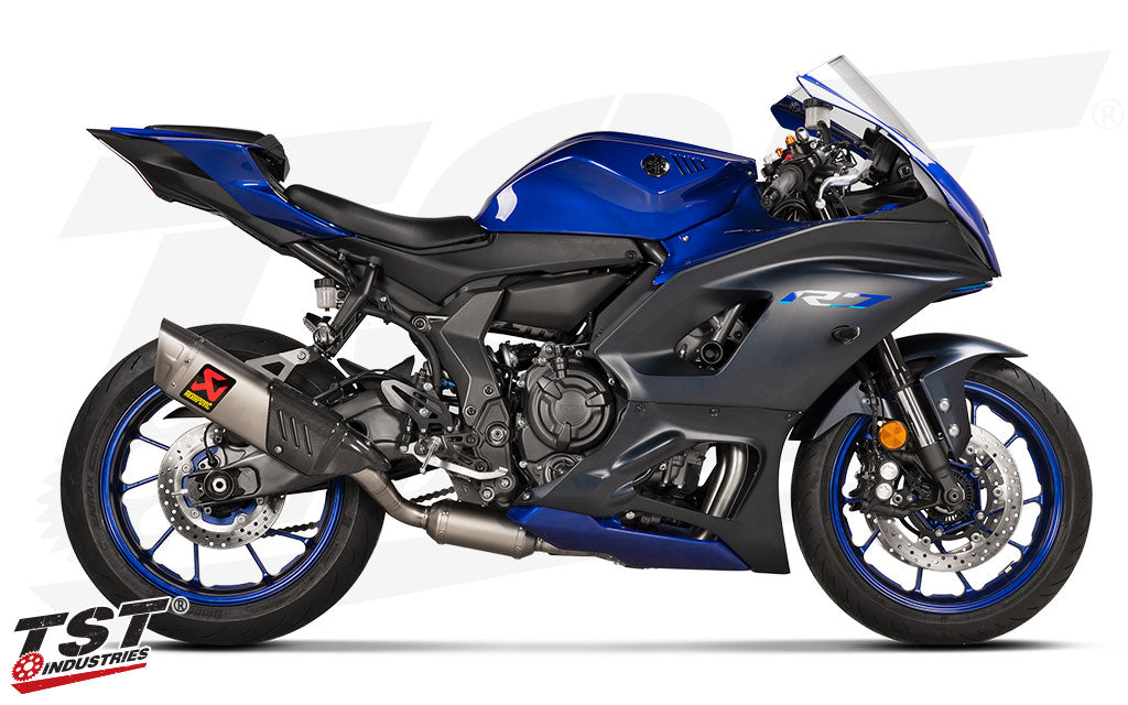TST | Akrapovic Race Titanium Exhaust | Yamaha R7