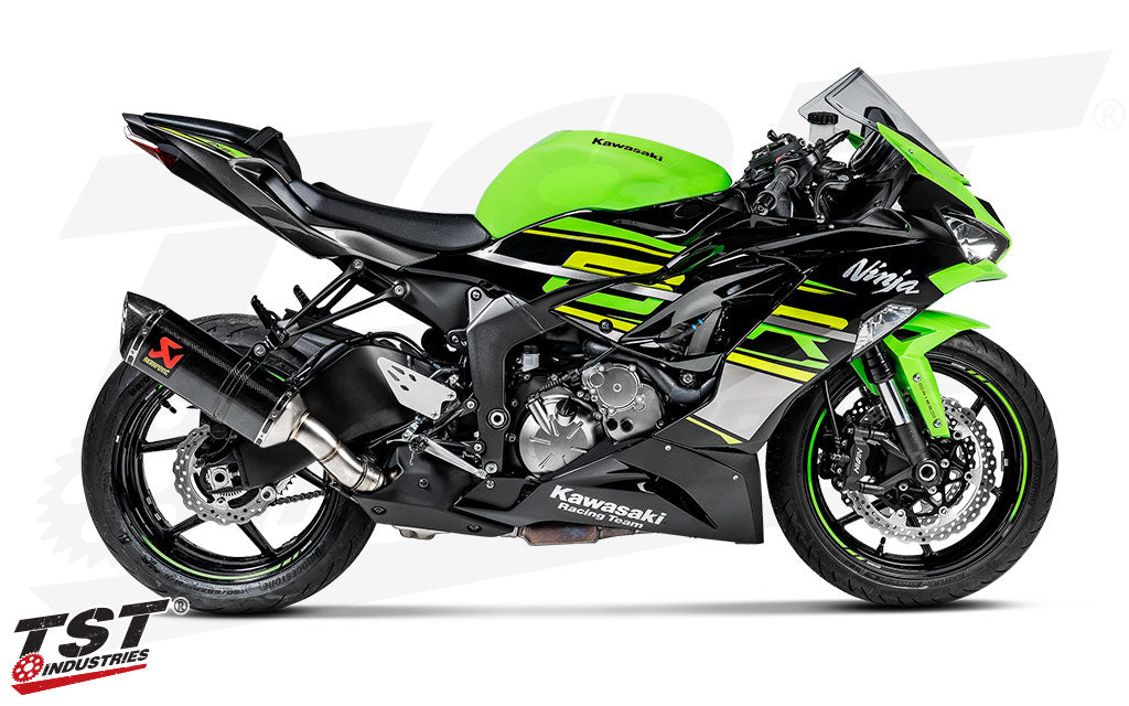 Akrapovic Slip-On Exhaust | Kawasaki Ninja ZX-6R 2018+