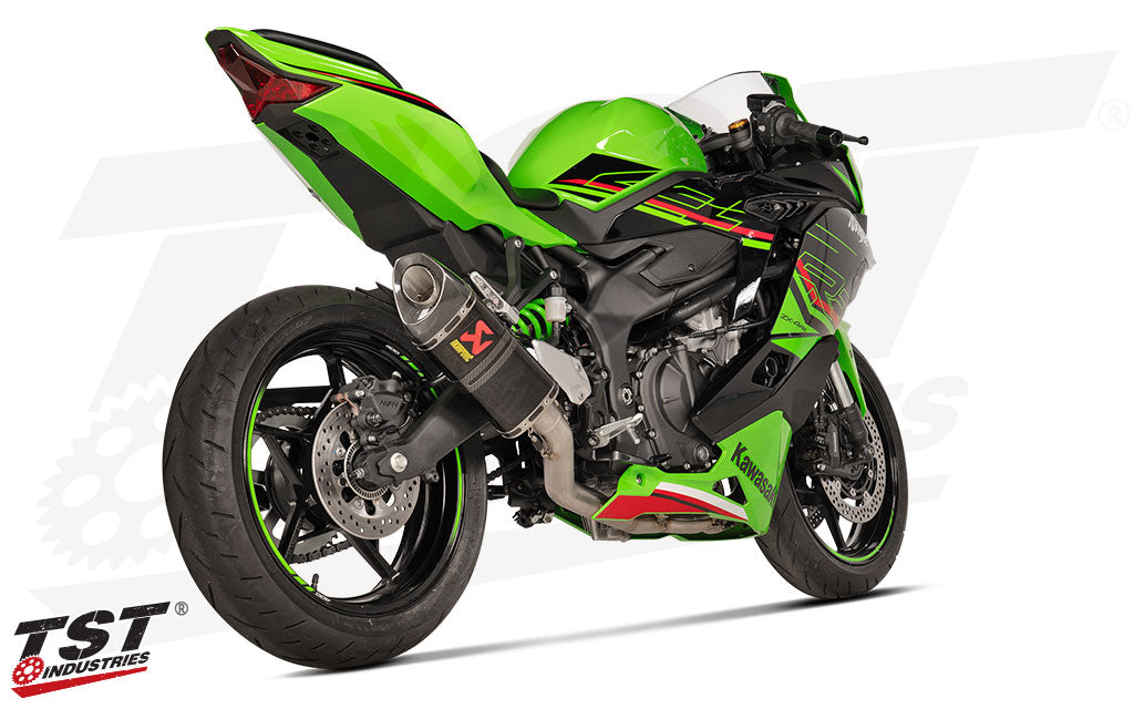 TST | Akrapovic Race Titanium Exhaust | Kawasaki ZX-4RR
