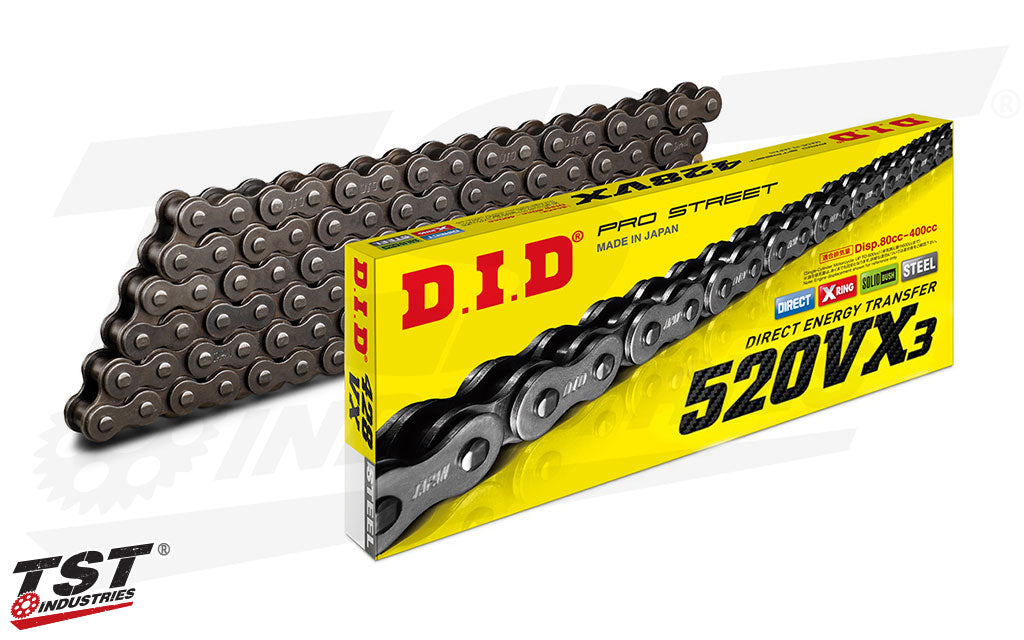 D.I.D 520 VX3 | Pro Street Series X-Ring Chain