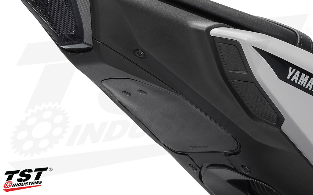 Designed to blend in with the rest of the undertail and provide that factory finished look.