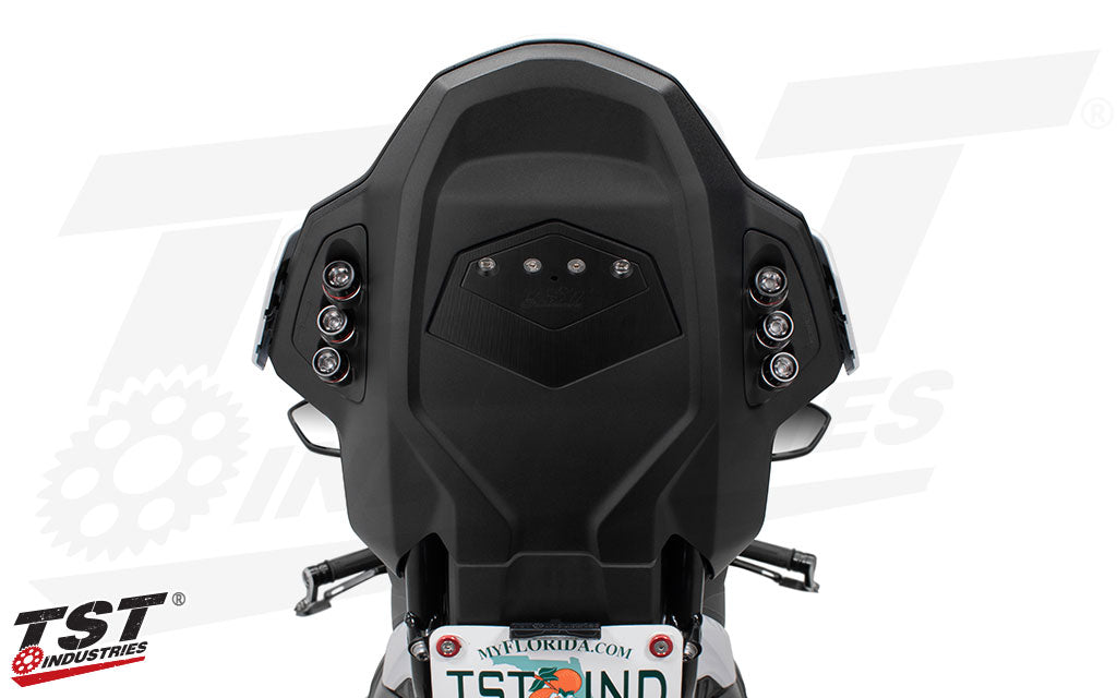 Seal off the gap left on the 2023 S1000RR undertail with a gorgeous CNC machined closeout.