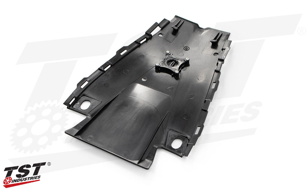 Easy to install process uses the stock MT-09 undertail hardware.