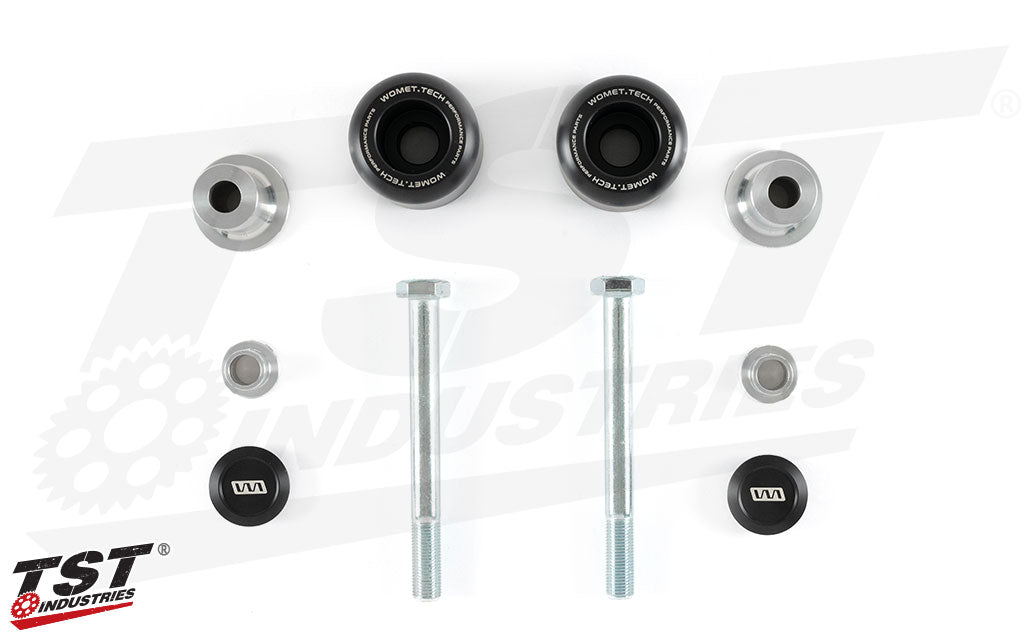 Includes black slider caps - different color options sold separately.