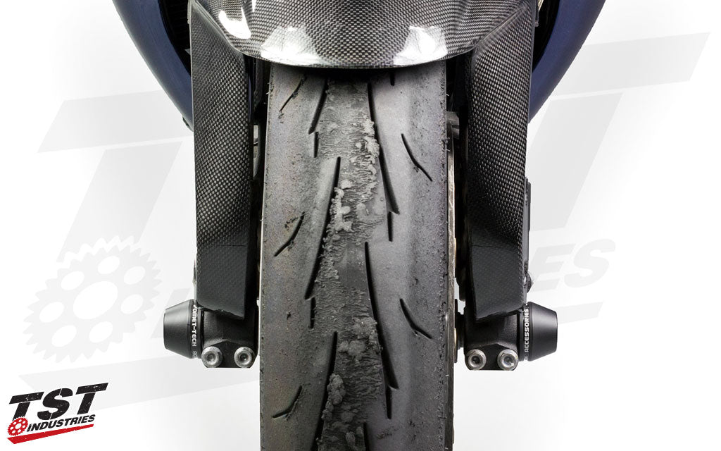 Womet-Tech Fork Sliders installed.