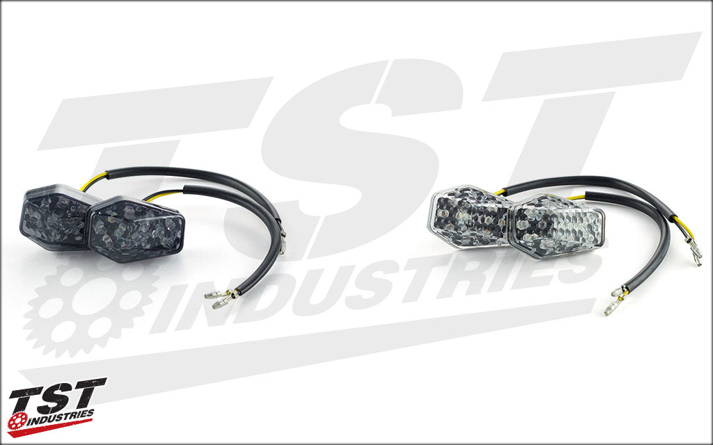 店舗用品 Roshan K.C. LED Front Flushmount Turn Signals | Kawasaki Z125 PRO