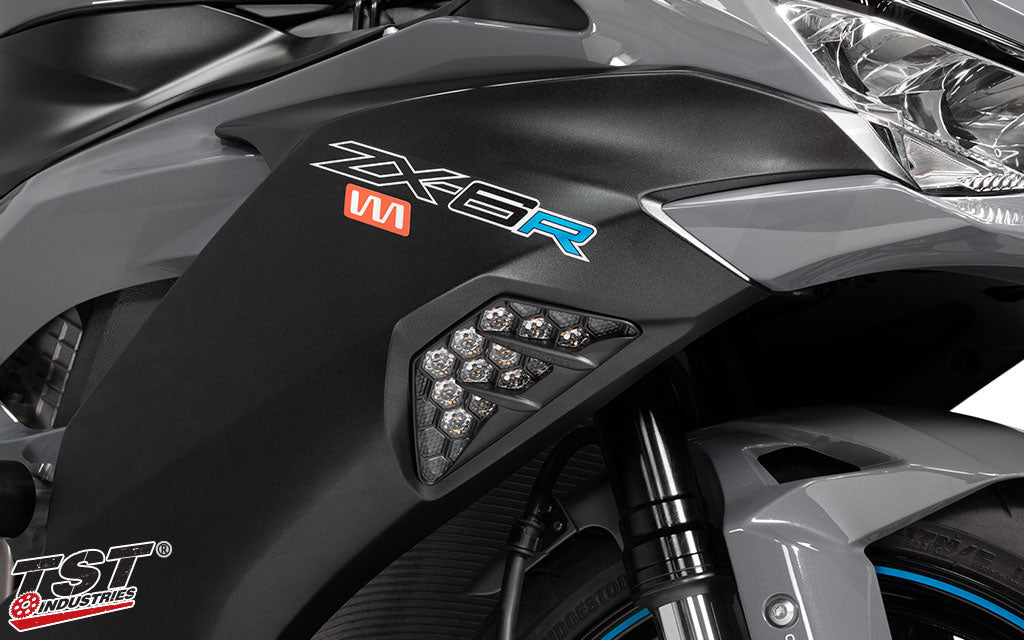 TST Nexus LED Turn Signals | Kawasaki ZX-6R 2013-2023