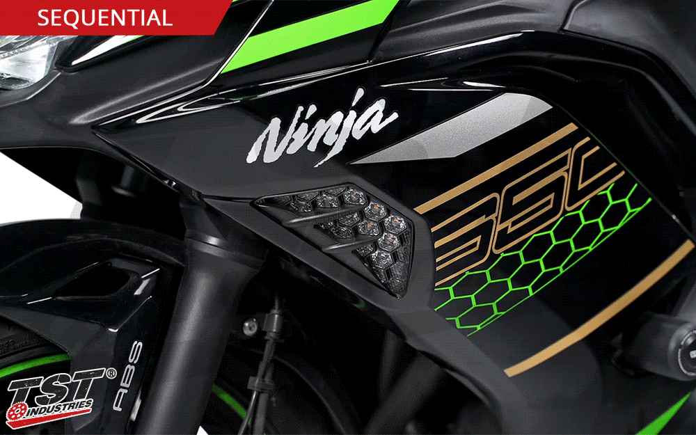 TST Nexus LED Turn Signals | Kawasaki ZX-6R 2024+