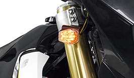 TST LED Front Flushmount Turn Signals for Suzuki DRZ400S / DRZ400SM