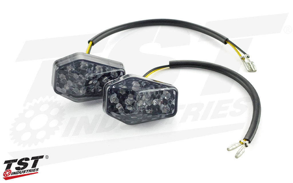 TST LED Front Flushmount Turn Signal | Kawasaki Z900RS 2018-2025