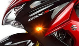 TST LED Front Flushmount Turn Signals for Select Suzuki Motorcycles