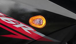 TST HALO-GTR Front LED Flushmount Turn Signals for Yamaha FZ6R