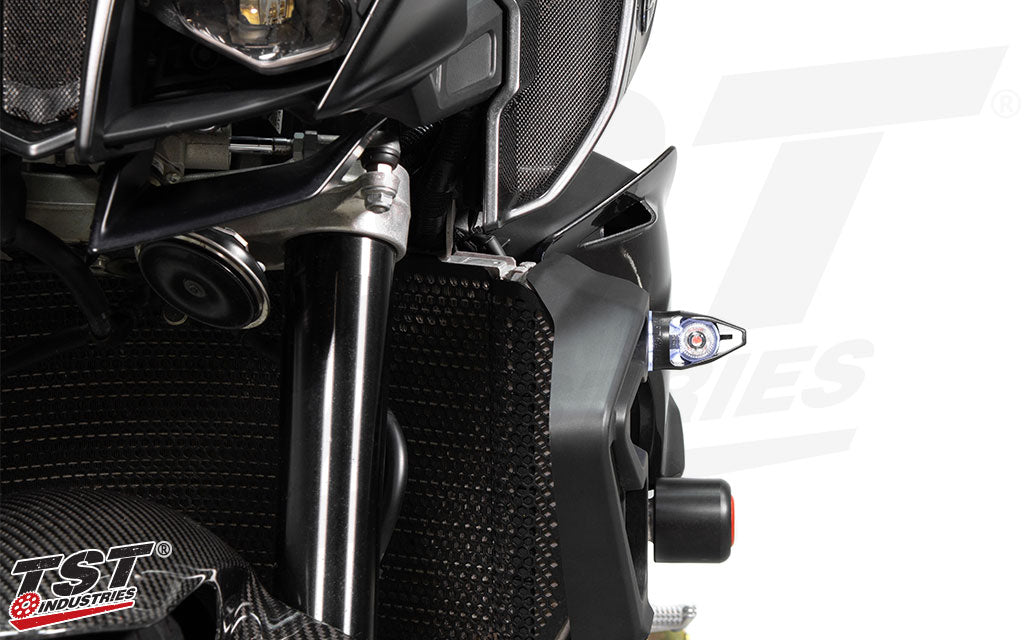 TST MECH-GTR LED Front Turn Signals | Yamaha FZ-10 / MT-10 2016+