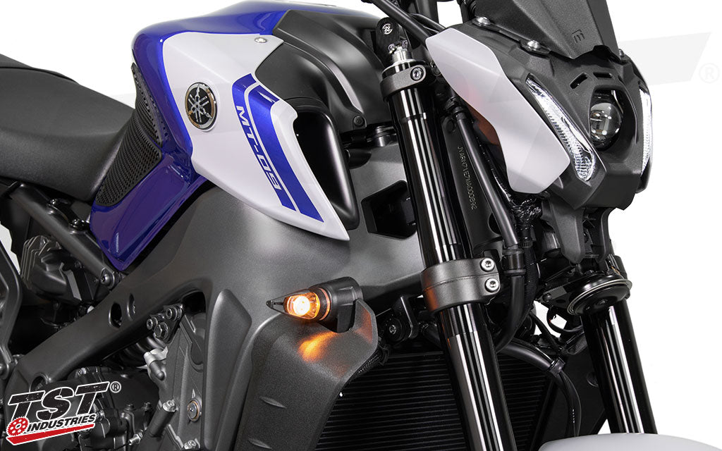 MECH-GTR LED Front Turn Signals | Yamaha MT-03 / MT-07 / MT-09