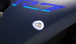 TST HALO-GTR Front LED Flushmount Turn Signals for Yamaha YZF-R7 2022-2025