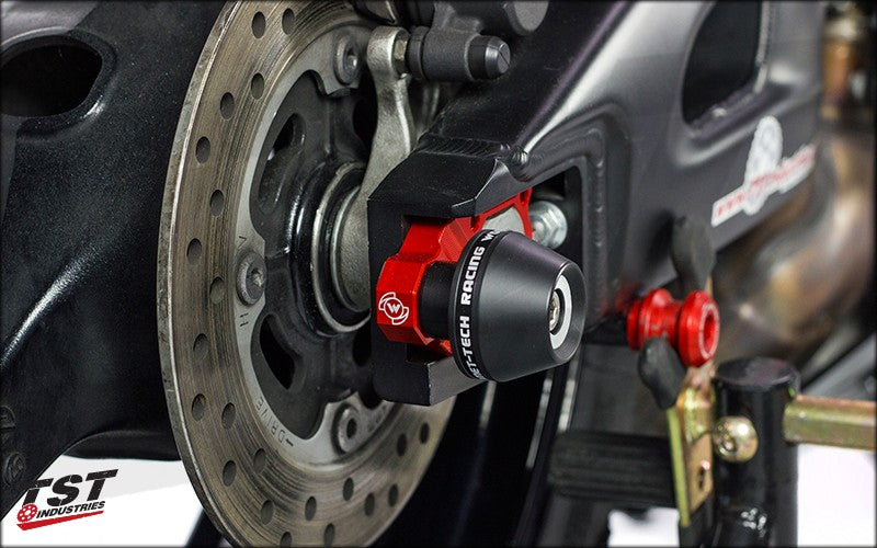 Womet-Tech Axle Block Protectors | Honda CBR600RR