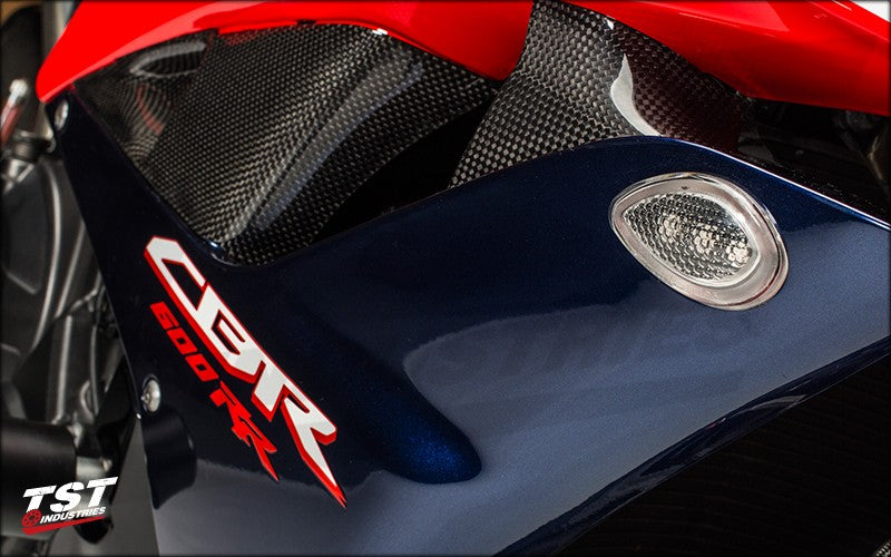 TST HALO-1 Flushmount Turn Signals | Honda CBR600RR 2007-2012