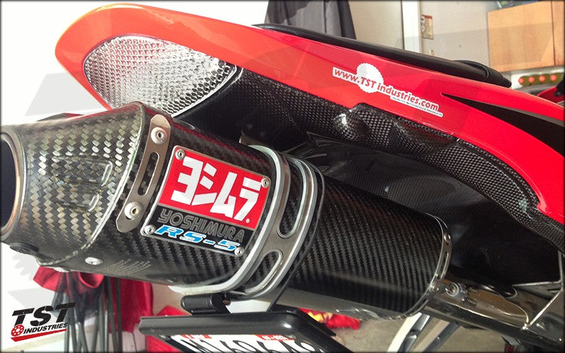 Customer Bike with Yoshimura RS-5.