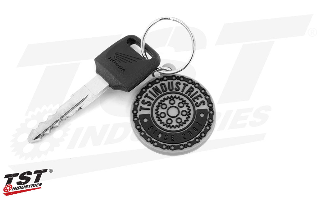 Scratch-free soft material aids in preventing damage to the surface around your ignition.