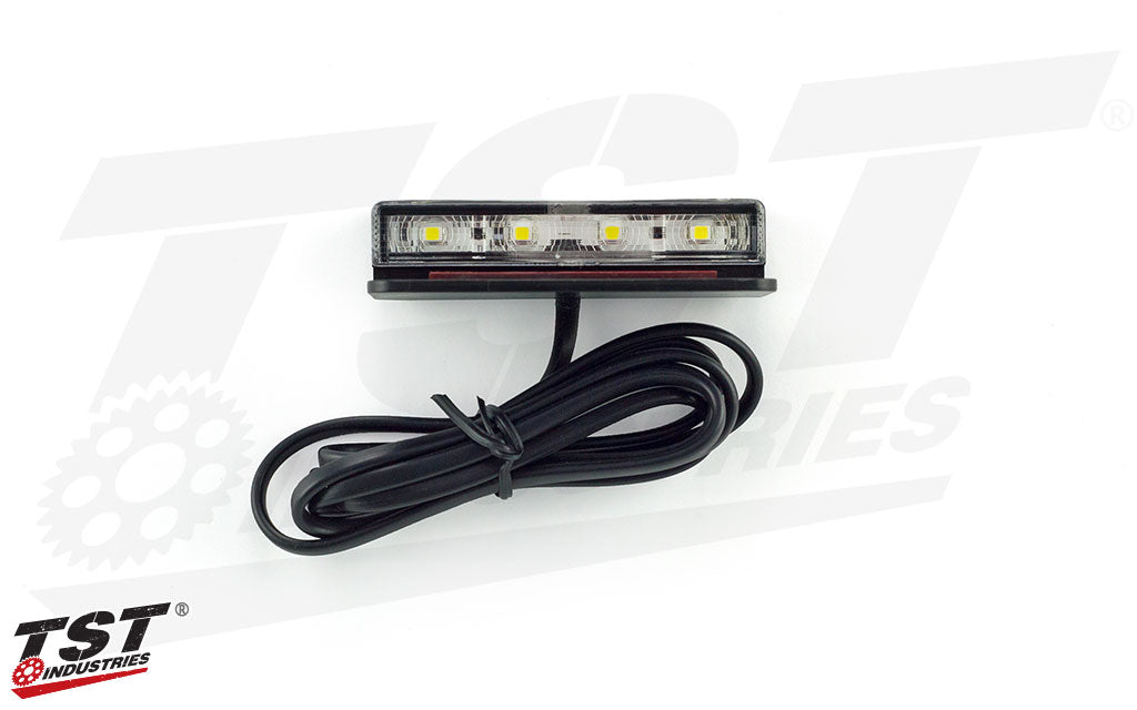 Low-Profile Universal Motorcycle License Plate Light | TST Industries