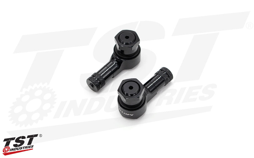Fits any wheel featuring the popular 11.3 mm valve stem port.