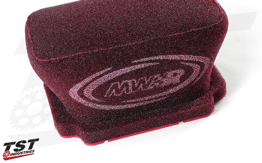 Each MWR Performance Air Filter comes pre-oiled and ready to install on your Yamaha.