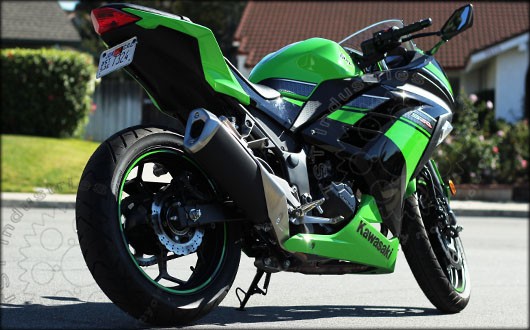 TST Industries Kawasaki Z300 Fender Eliminator System